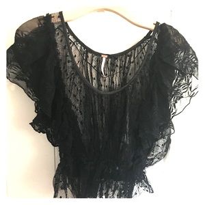 Free People lace top